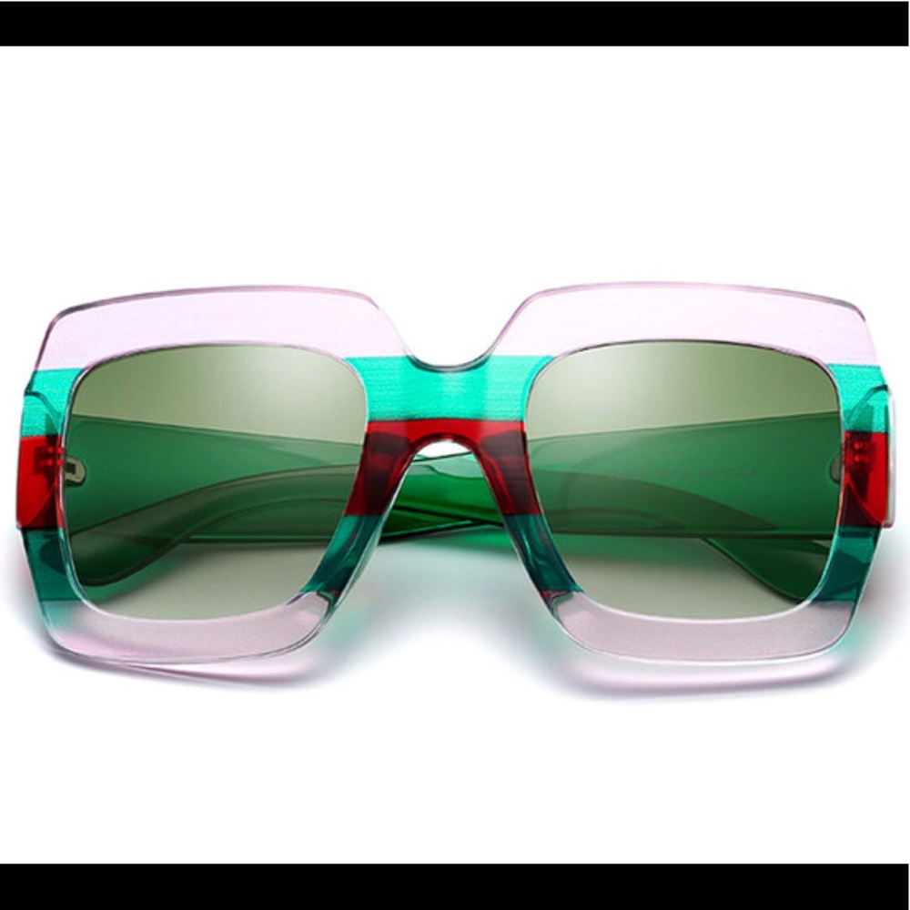 🆕 Oversized Fashion Sunglasses - 2 Pairs